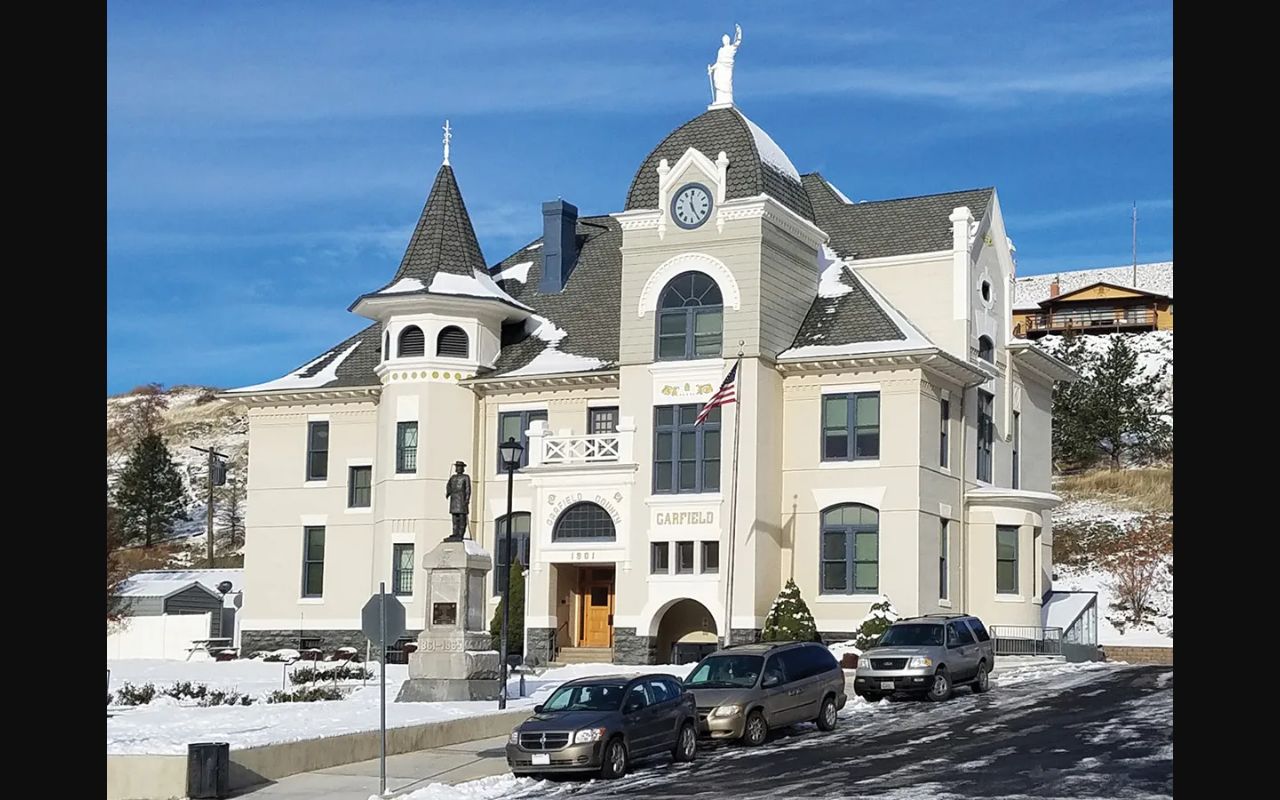 Garfield County Courthouse in Pomeroy, Washington