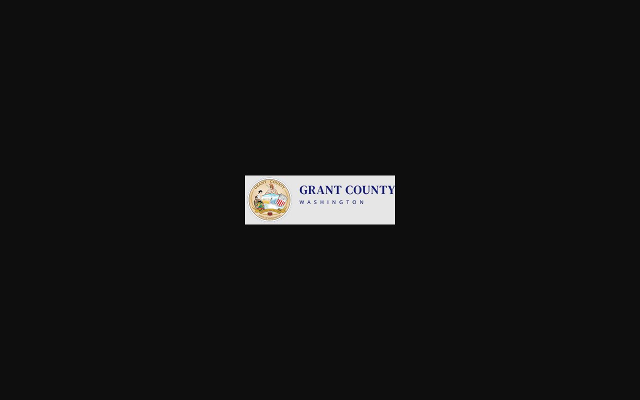 Grant County official homepage banner